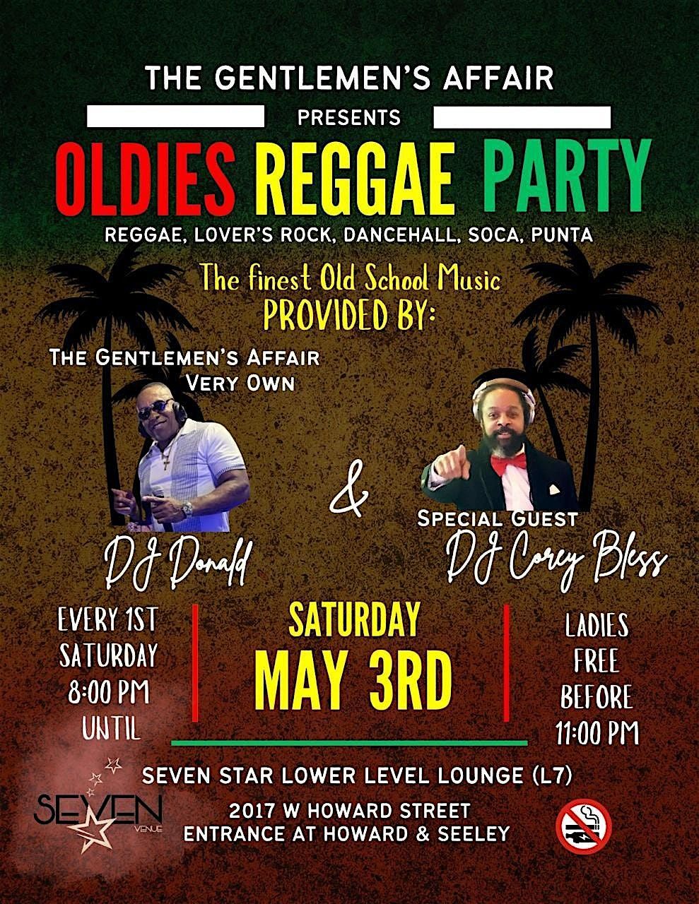 1st. Saturday Reggae Party