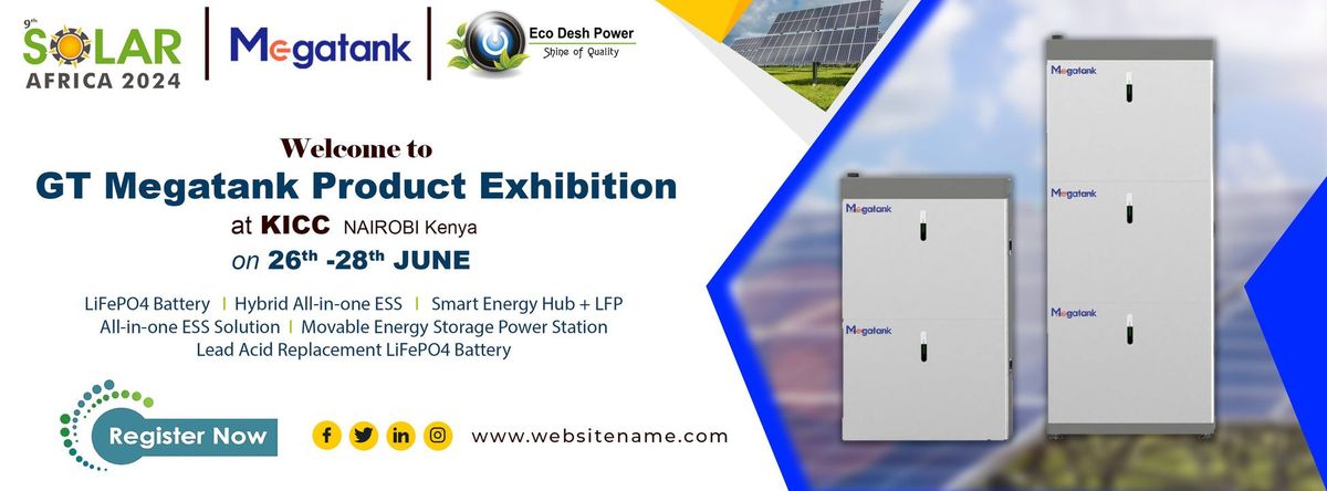 GT Megatank product Exhibition on 26th to 28th June 2024