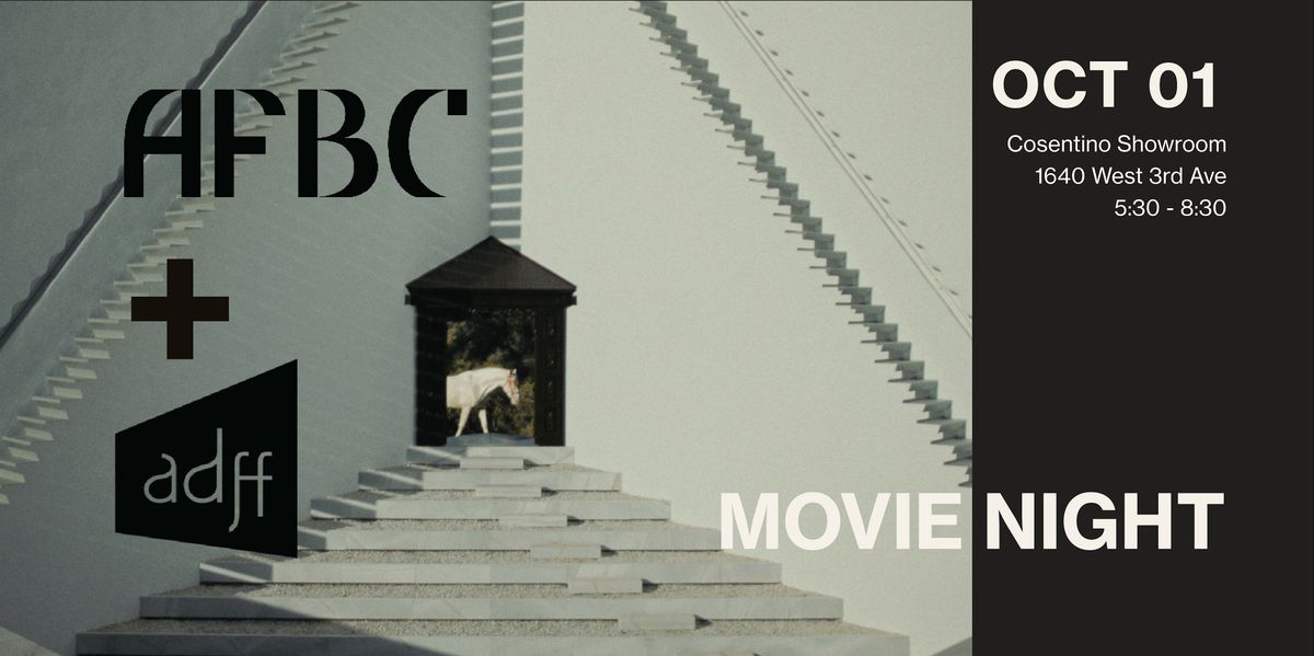 ADFF x AFBC Film Night at Cosentino