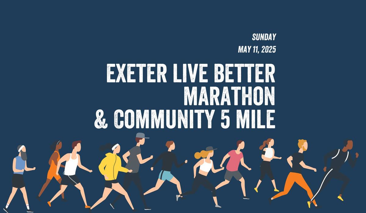 Exeter Live Better Marathon & Community 5 Mile Running Event 2024