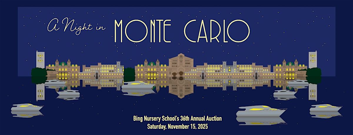 Bing Harvest Moon Auction - A Night in Monte Carlo