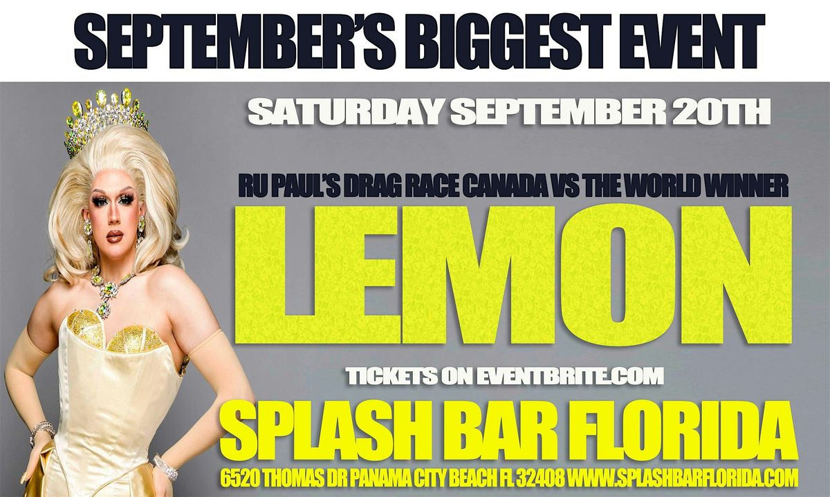 LEMON RU PAUL'S DRAG RACE CANADA VS THE WORLD WINNER