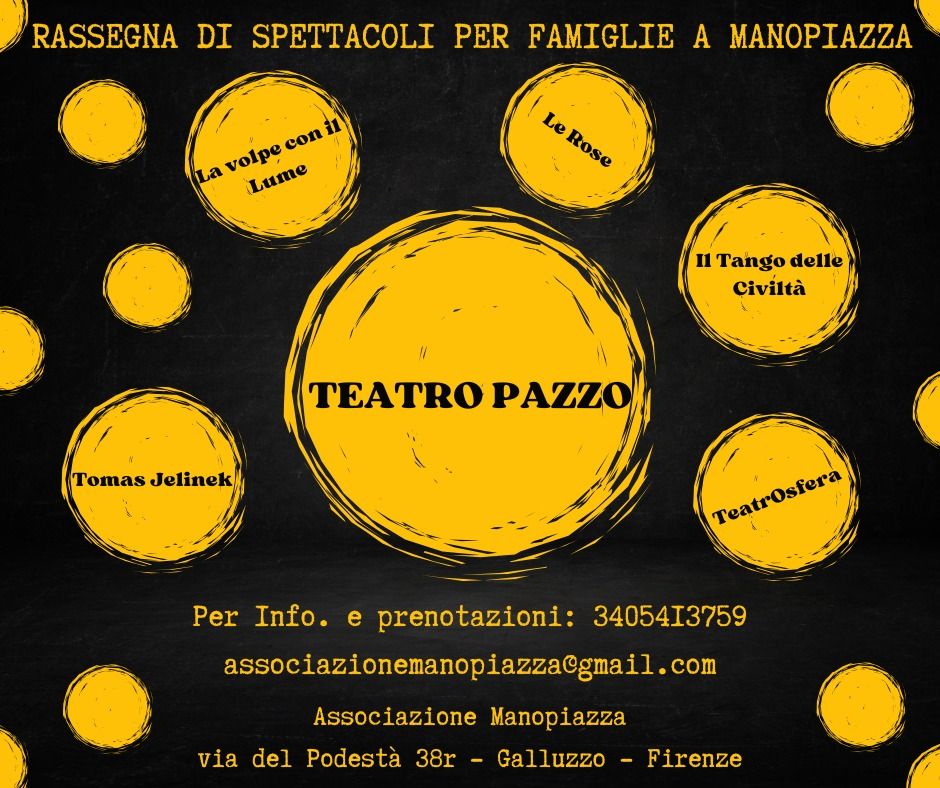 Teatro Pazzo spettacoli per bambini Firenze