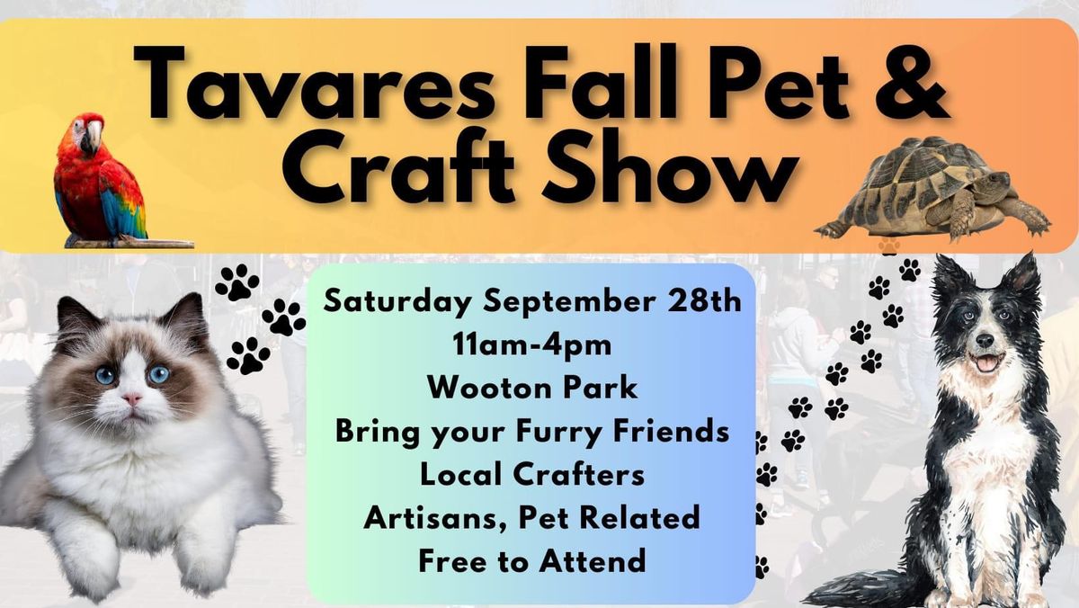 Tavares Pet & Craft Show