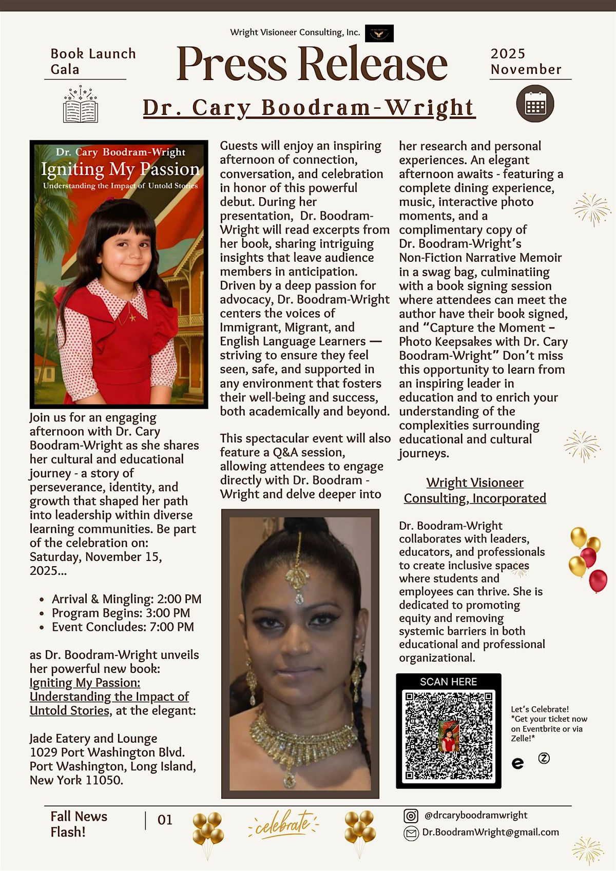 IGNITING MY PASSION: AN AFTERNOON OF CULTURE & UNTOLD STORIES