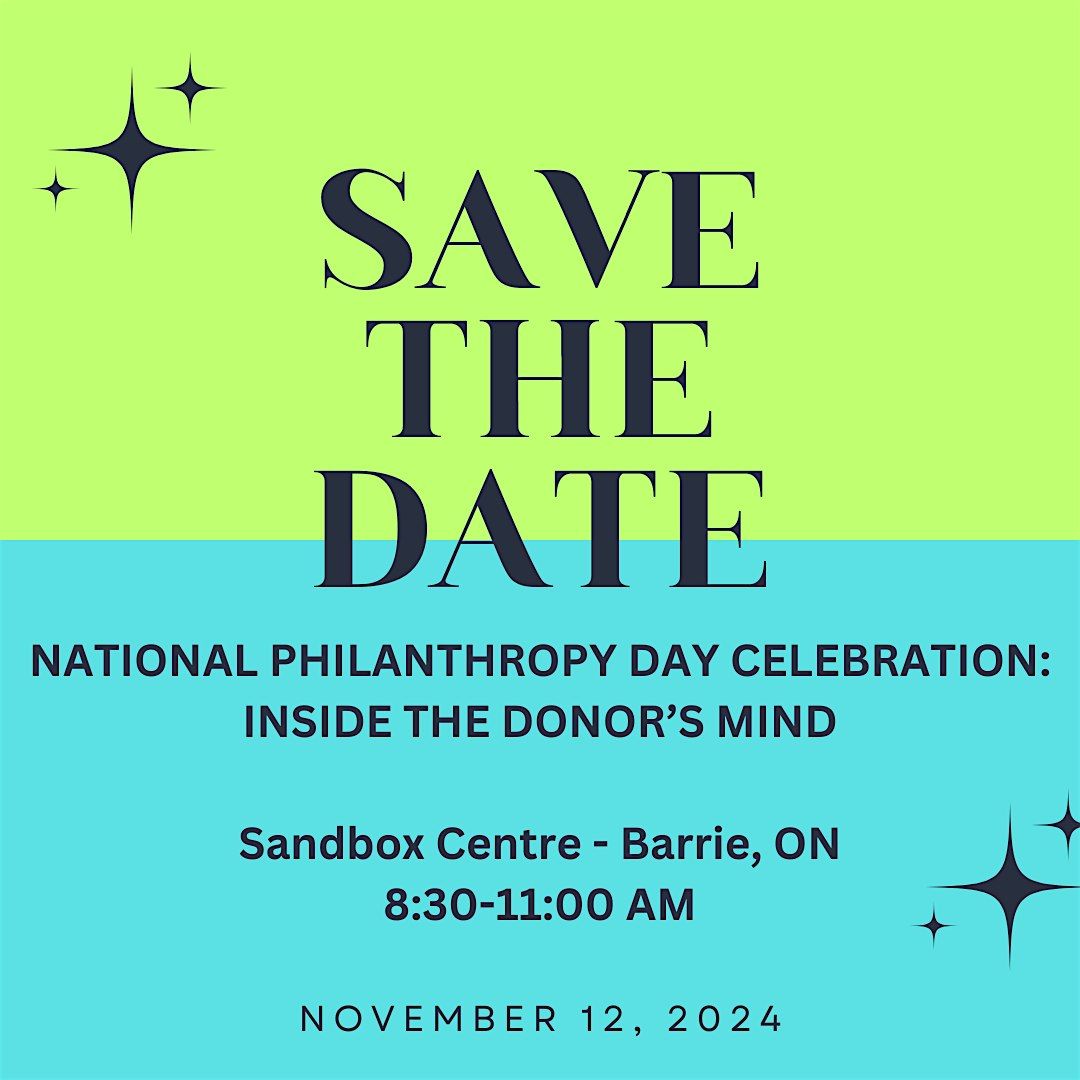 National Philanthropy Day Celebration