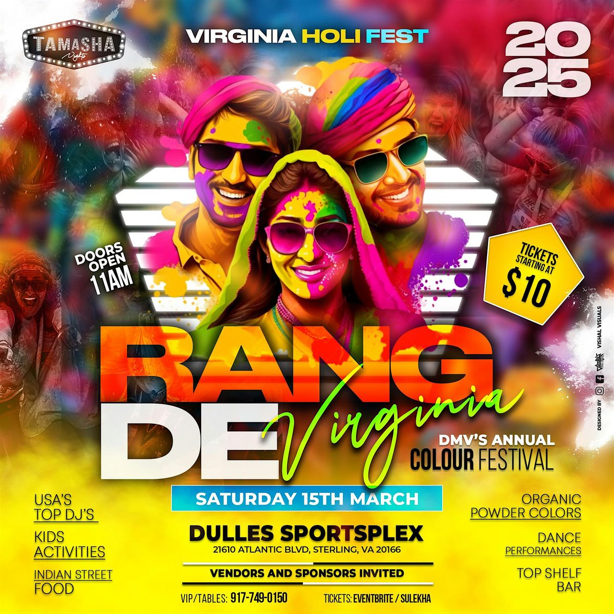 RANG DE VIRGINIA- HOLI COLOR FEST 2025