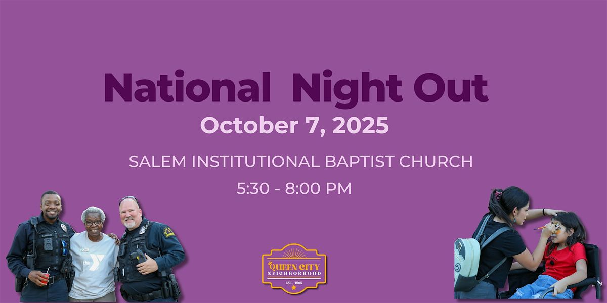 National Night Out presented by DCH & Queen City Neighborhood Association