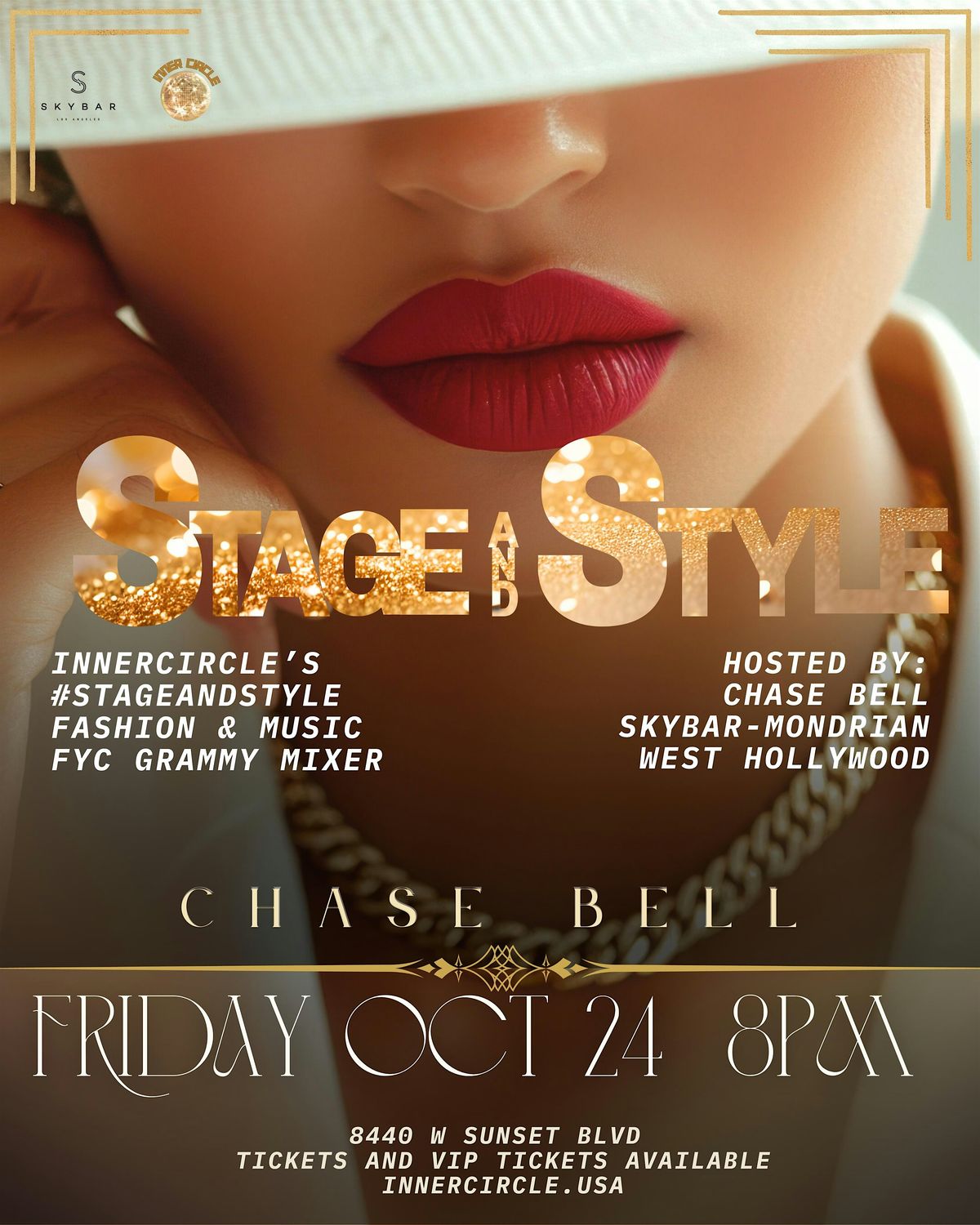 #StageAndStyle by InnerCircle.usa with Chase Bell