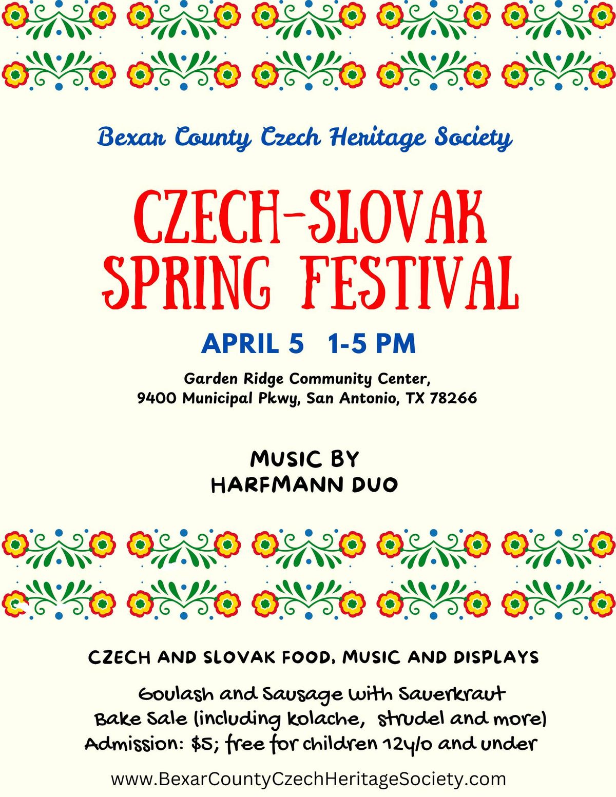 Czech-Slovak Spring Festival