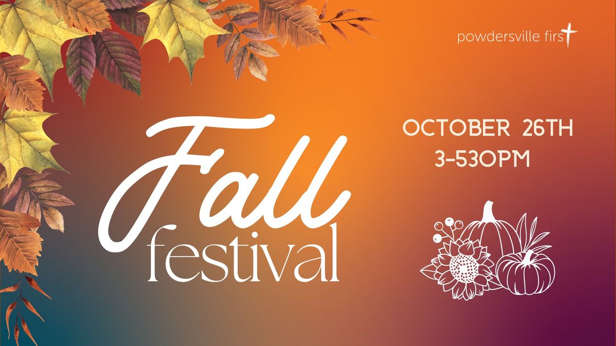 PFBC Annual Fall Festival