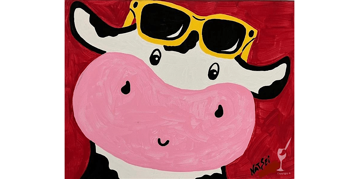 Happy Summer Cow - Paint and Sip in Houston | Classpop!\u2122