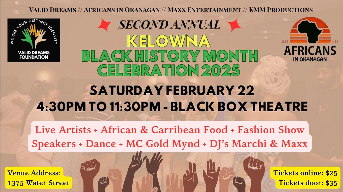 Kelowna Black History Month Celebration 2025