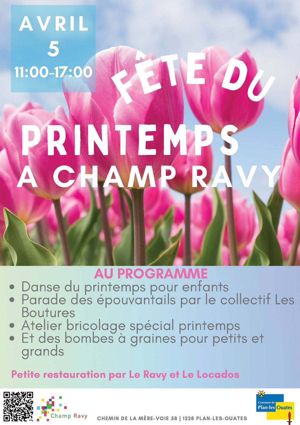 F\u00eate du printemps \u00e0 Champ Ravy