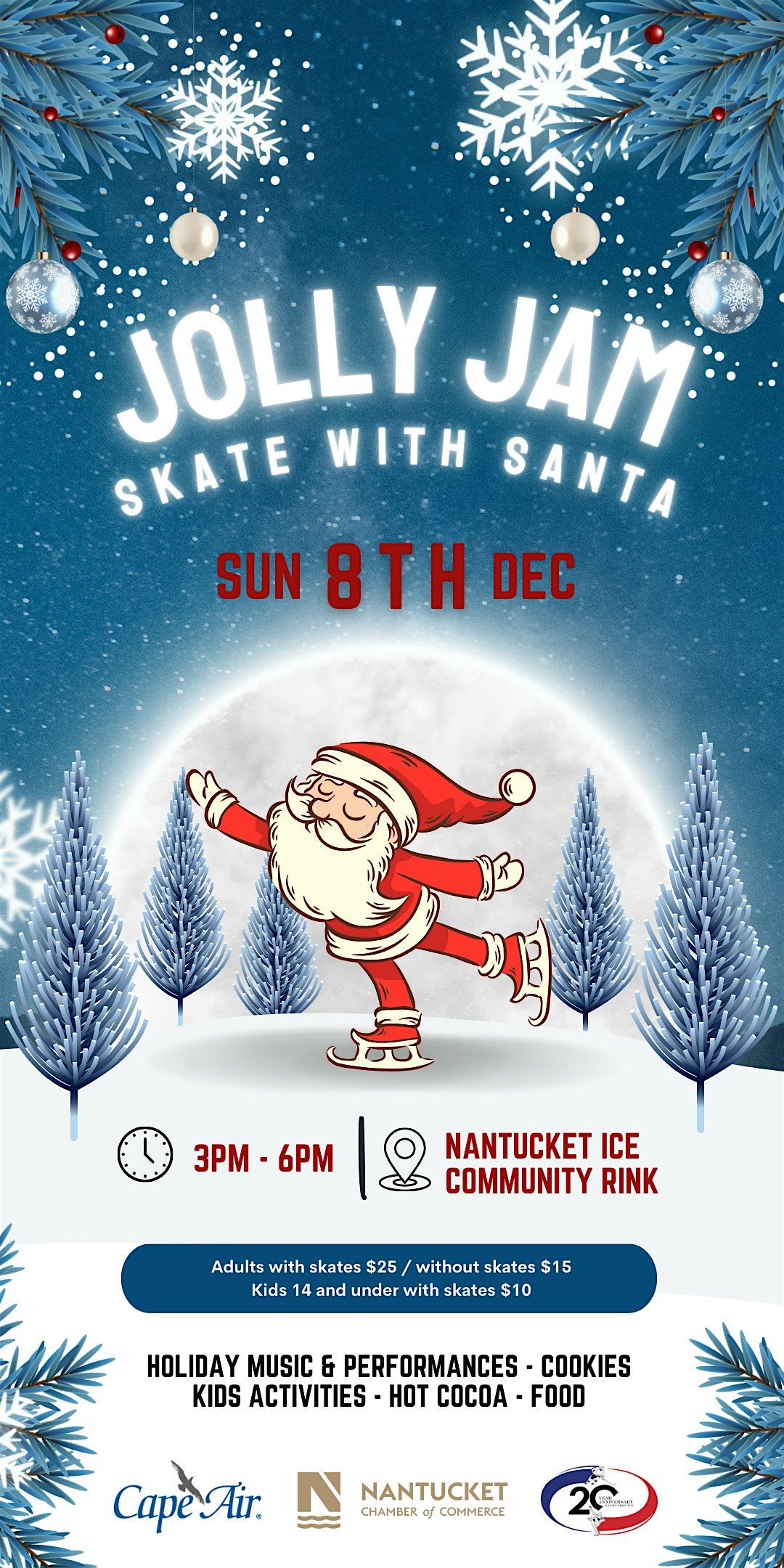 Jolly Jam: Skate with Santa