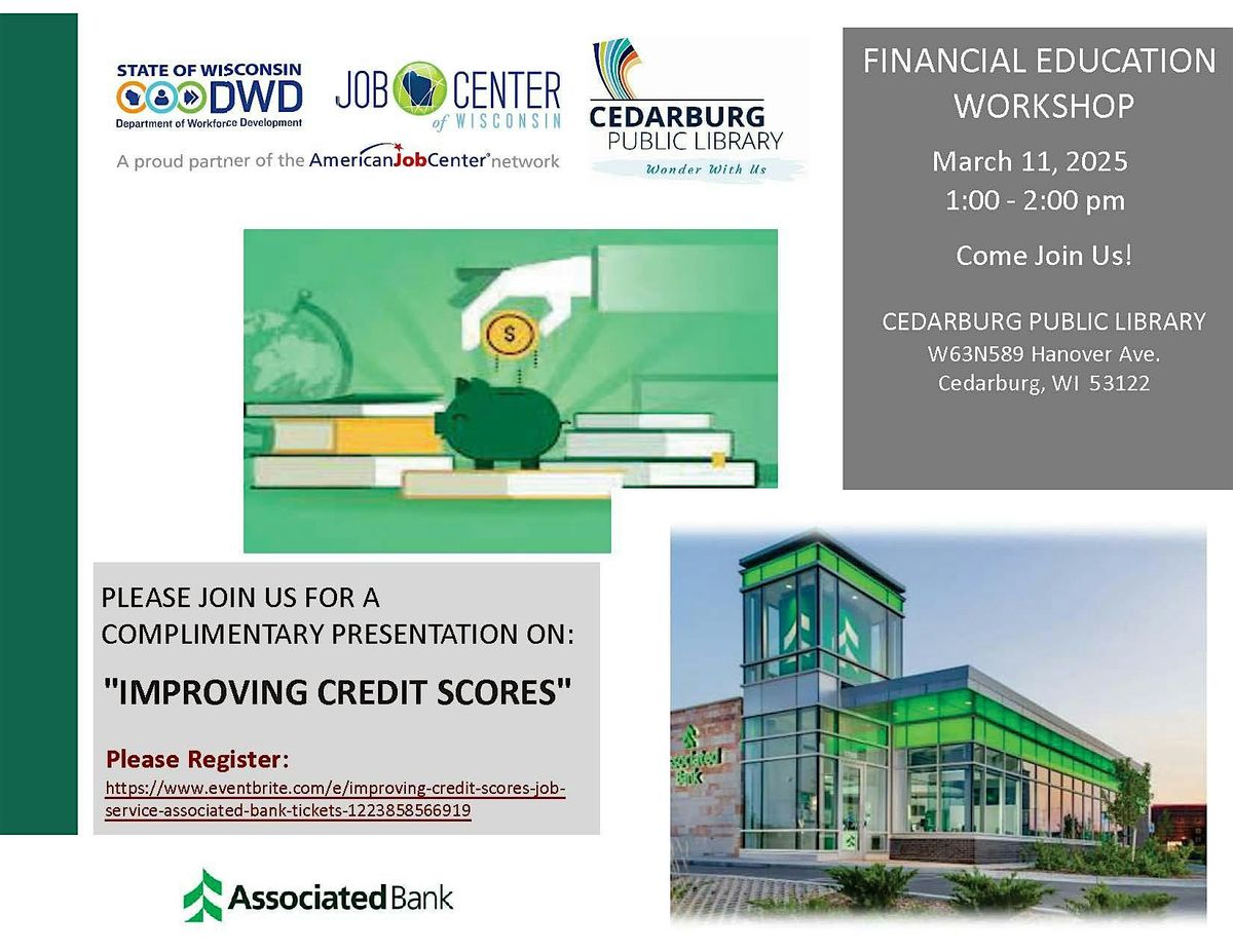 Improving Credit Scores, Job Service & Associated Bank