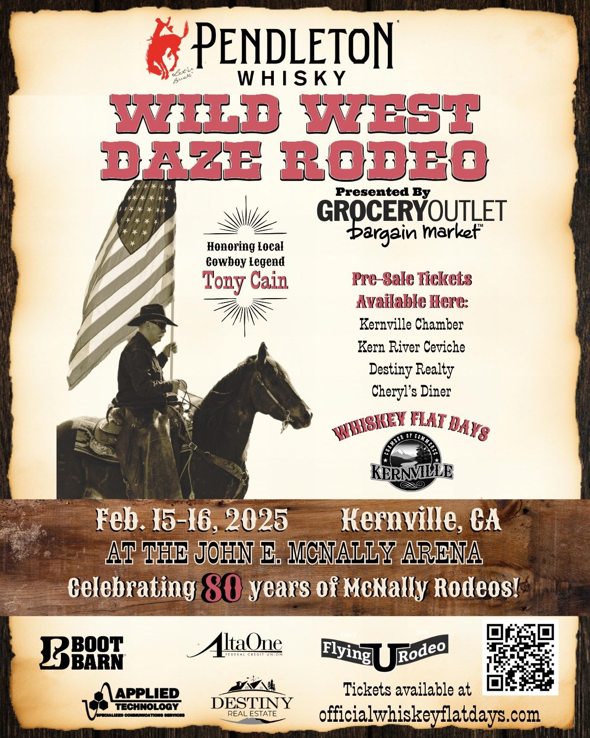 Pendleton Whisky's Wild West Daze Rodeo presented by Grocery Outlet