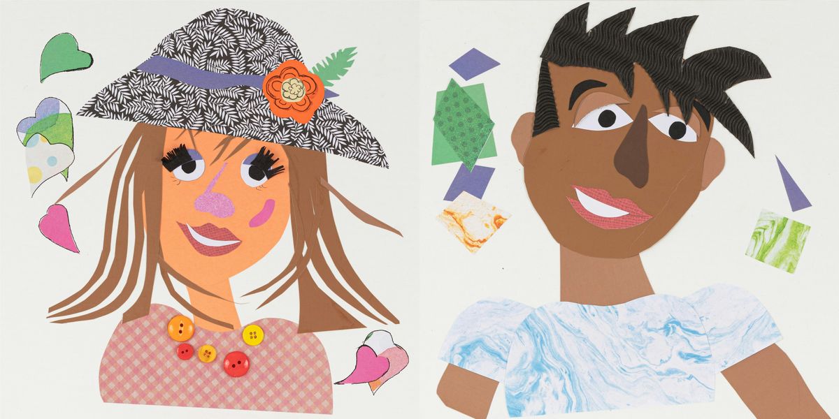 Kids Create Self Portrait