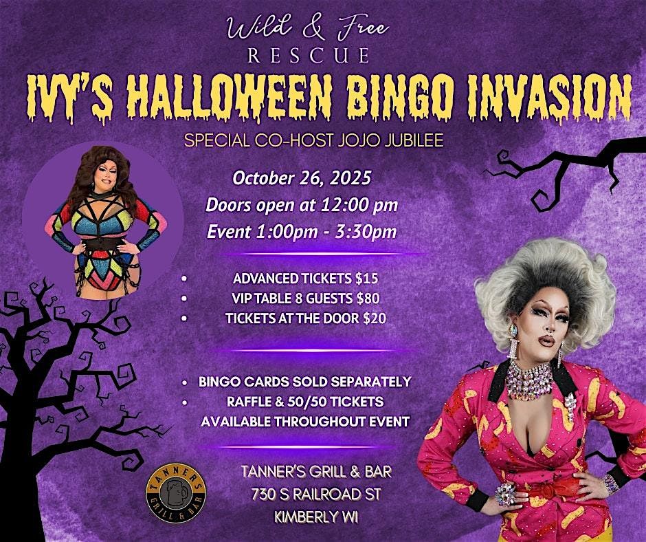 Ivy's Halloween Bingo Invasion
