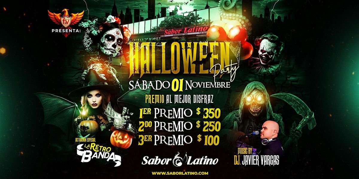 HALLOWEEN PARTY EN SABOR LATINO NY