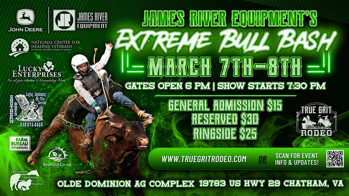 James' River Equipment's  Extreme Bull Bash