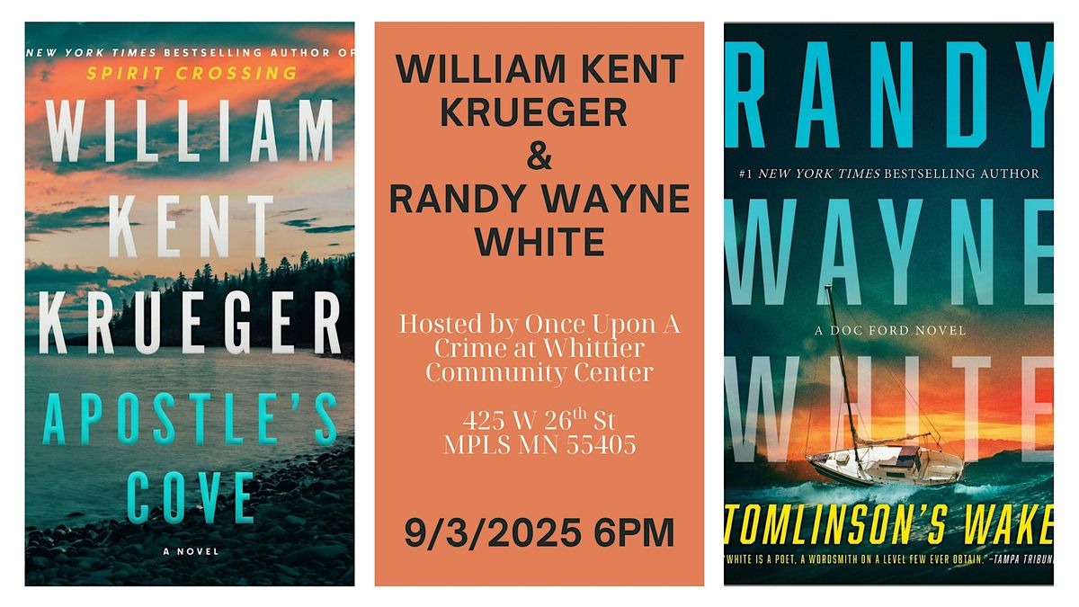 William Kent Krueger and Randy Wayne White Book Event