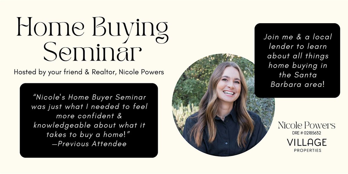 Home Buying Seminar (In-Person)