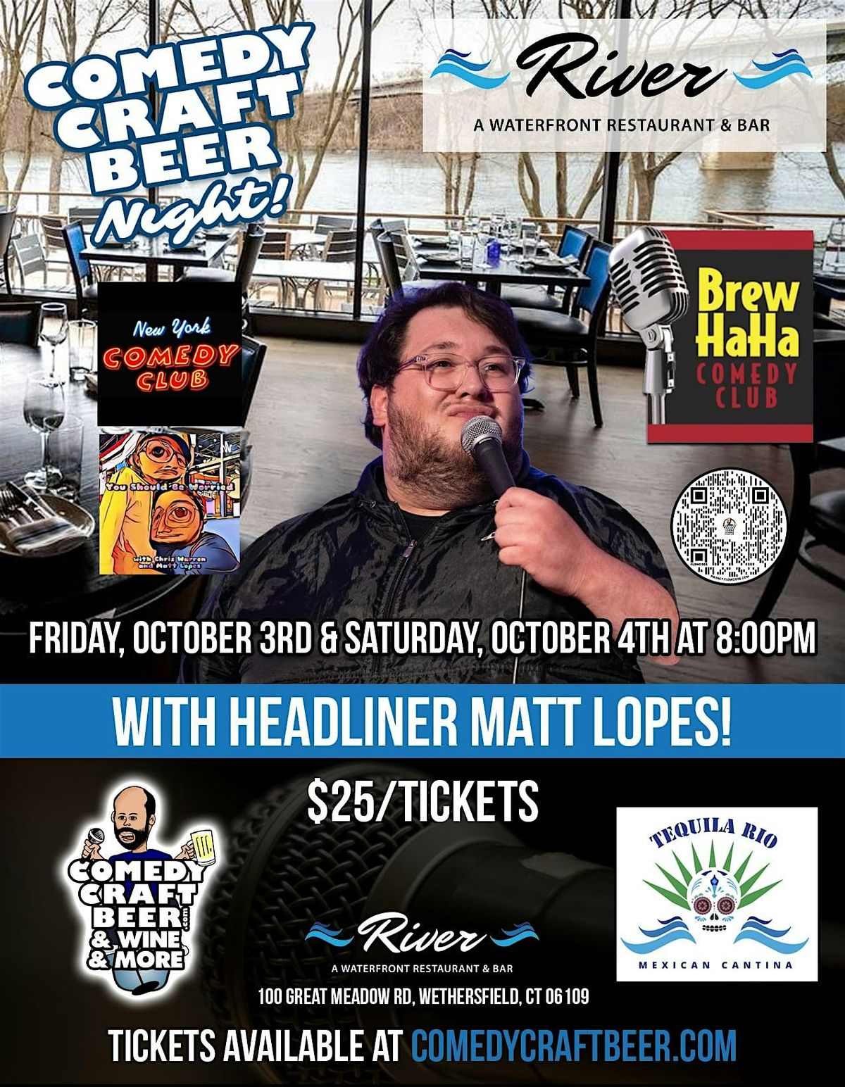 Comedy Night at Brew Ha Ha at River