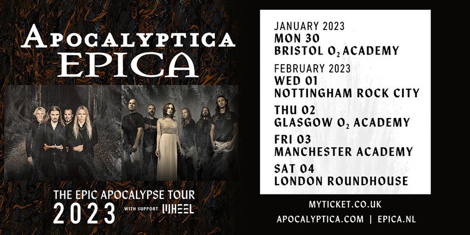 Apocalyptica & Epica | Manchester