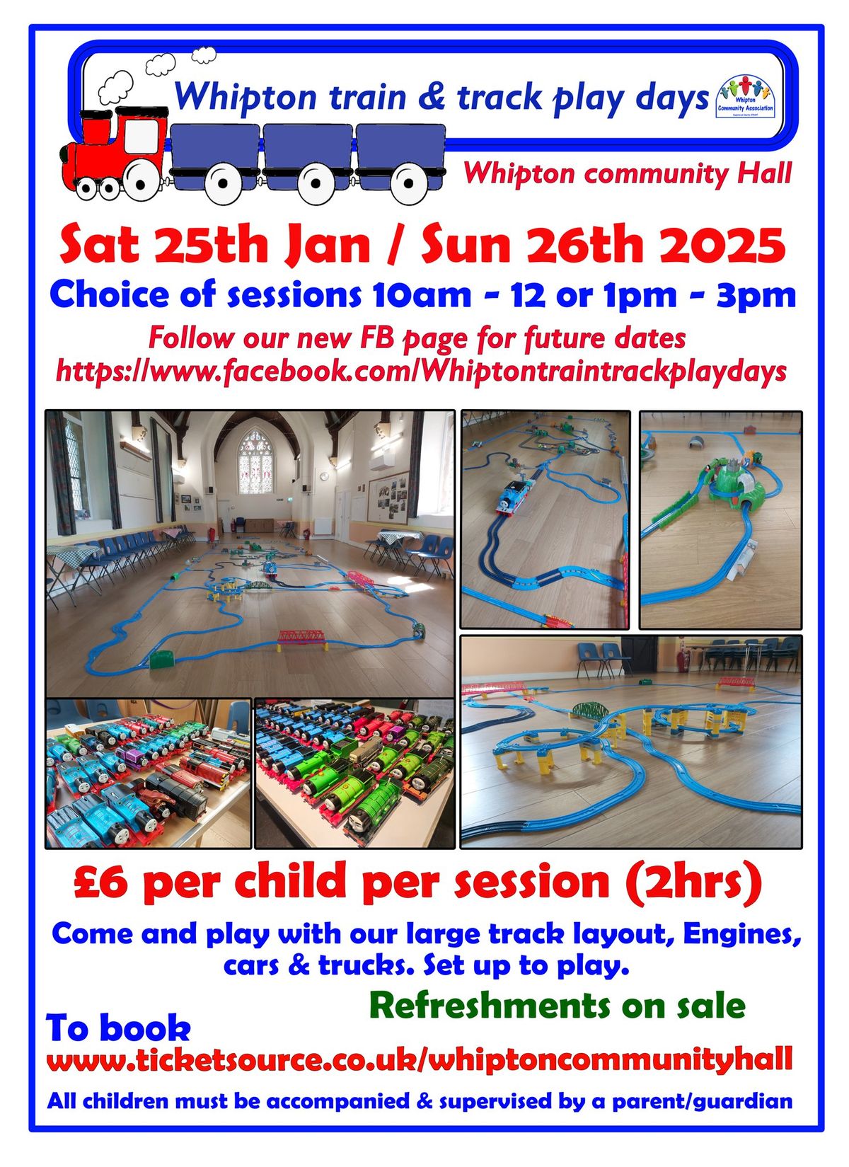 Whipton train and track play day