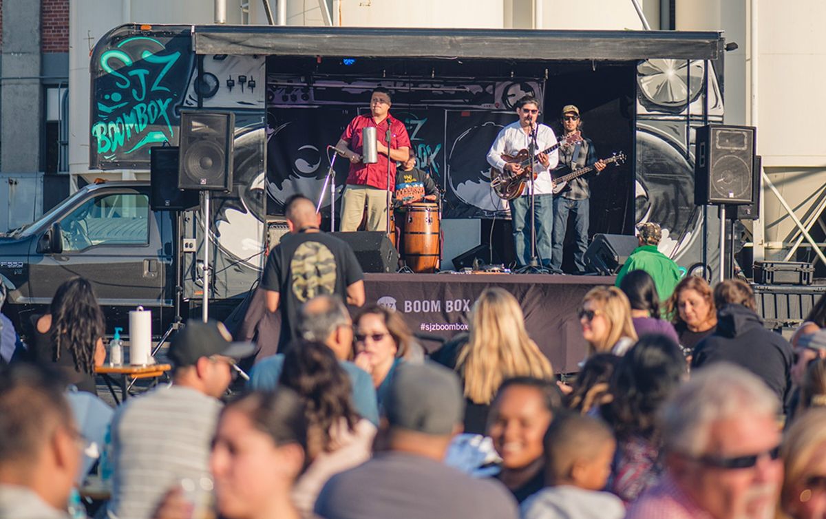 September FIRST FRIDAY with San Jose Jazz Boombox Truck