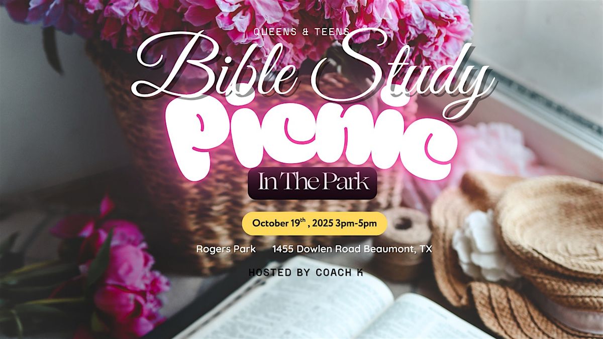 Bible Study Picnic in The Park
