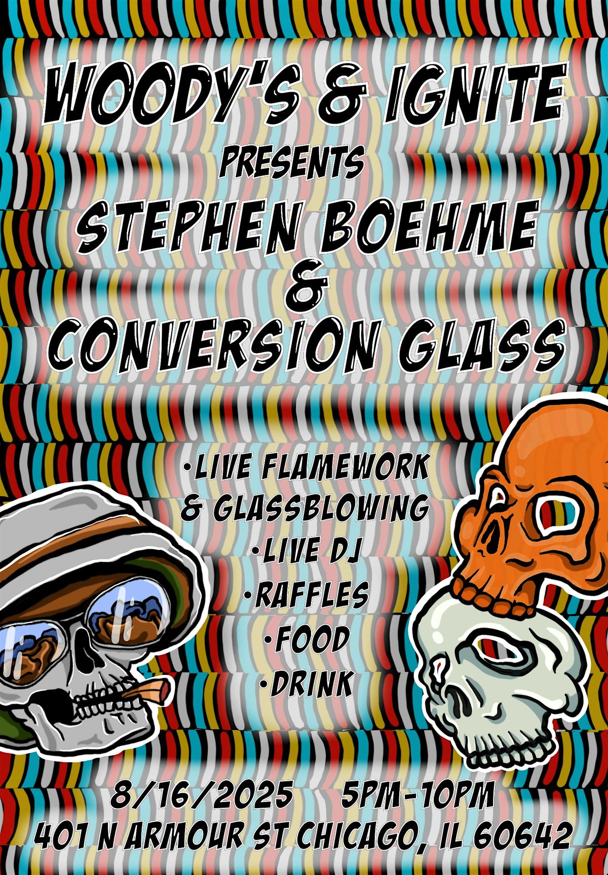Stephen Boehme & Conversion Glass @ Ignite Glass Studios