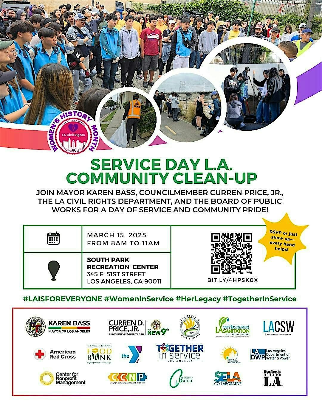 Service Day L.A. Community Clean-up