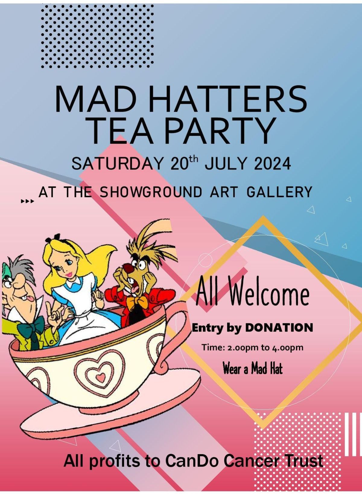 Fundraiser - Mad Hatters Tea Party