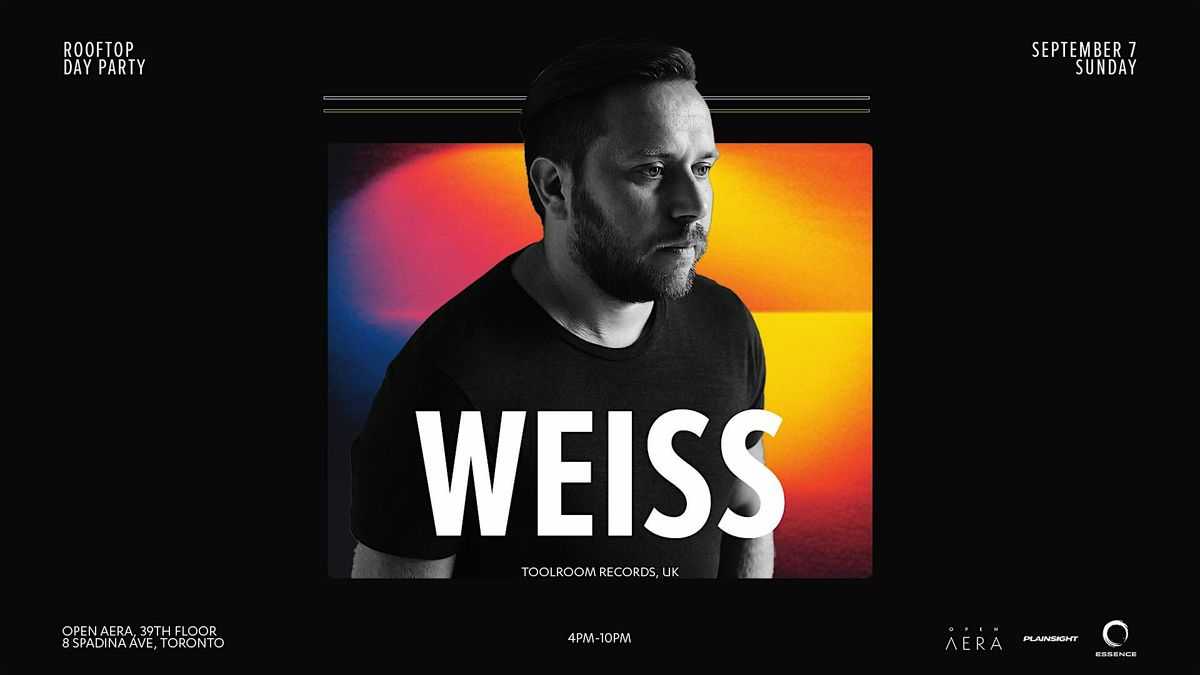 WEISS | Toolroom, UK : Rooftop Day Party