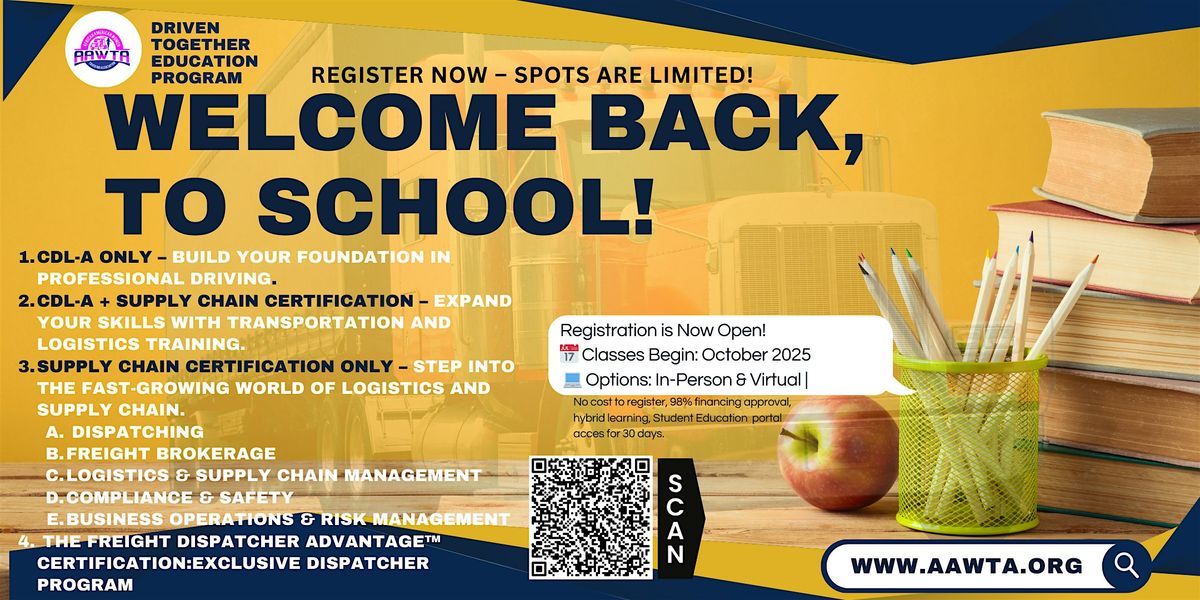 The Freight Dispatcher Advantage\u2122 Certification (Decatur, GA) |  2 Days