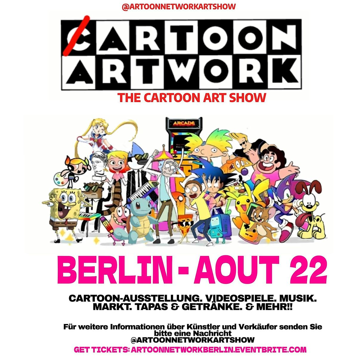 ARTOON NETWORK: The Cartoon Art Show : BERLIN