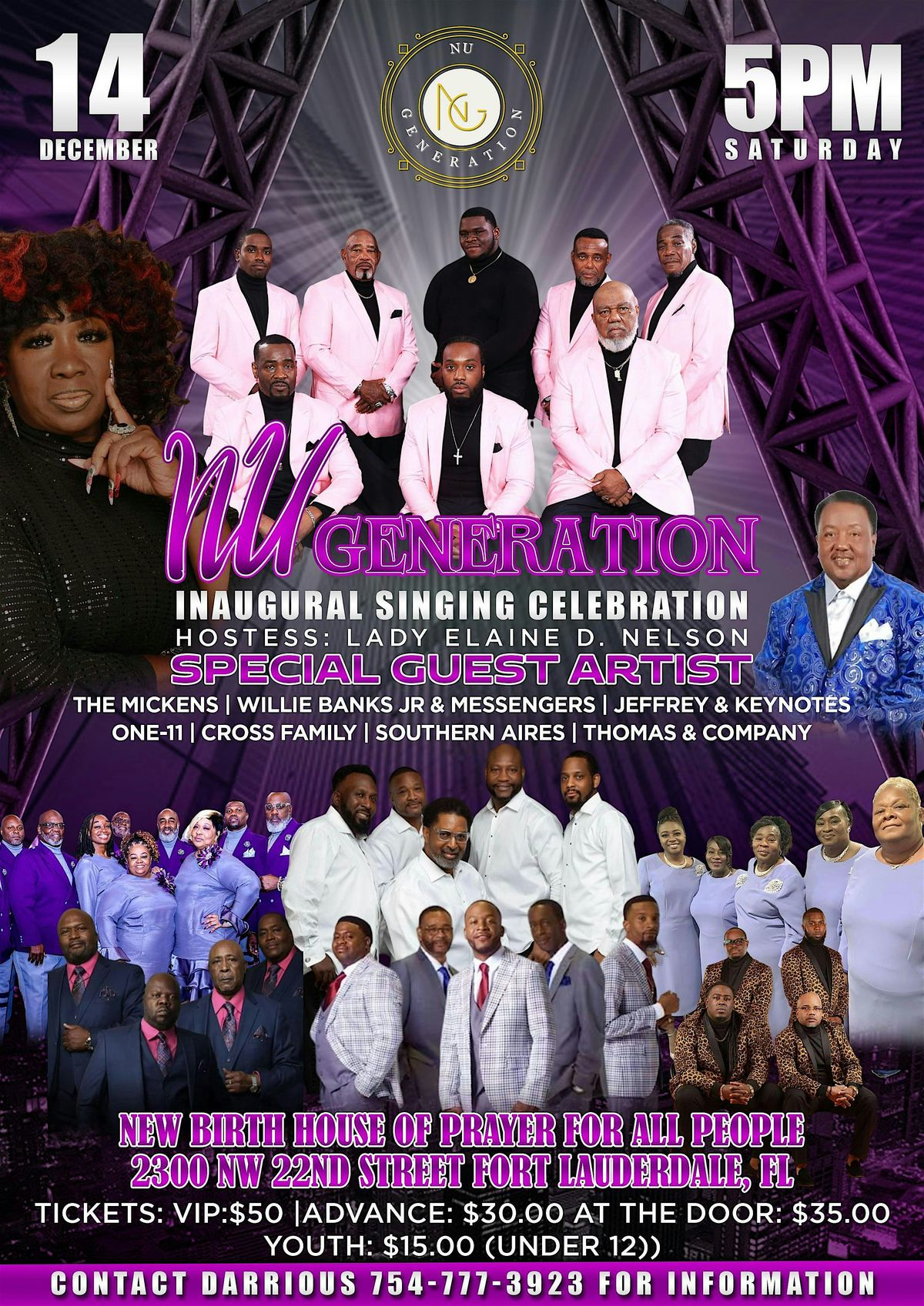 Nu Generation's Inaugural Singing Celebration