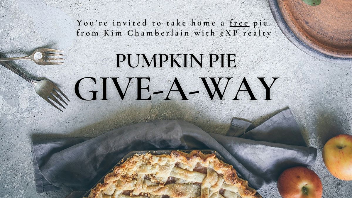 Pie Give-A-Way by Kim Chamberlain