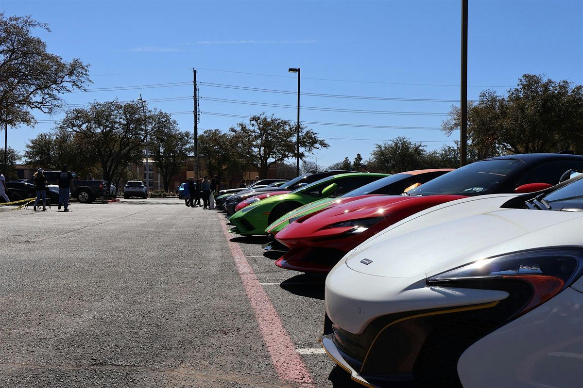 Annual Toy Drive Exotic Car Show Event