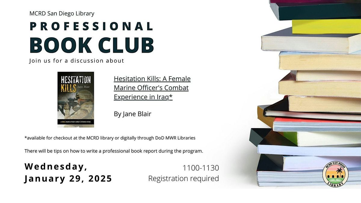 MCRD San Diego Library Professional Book Club