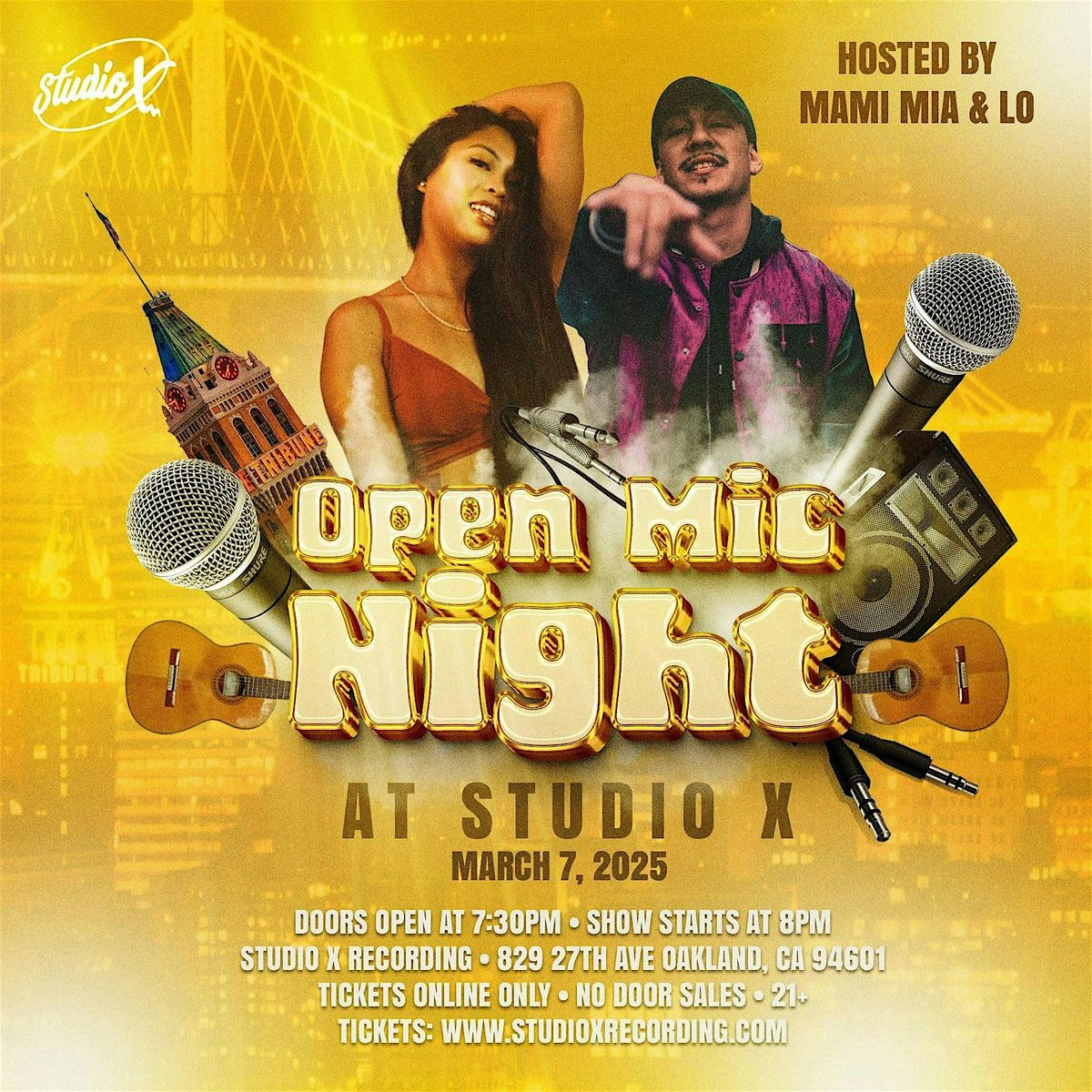 Open Mic Night at Studio X