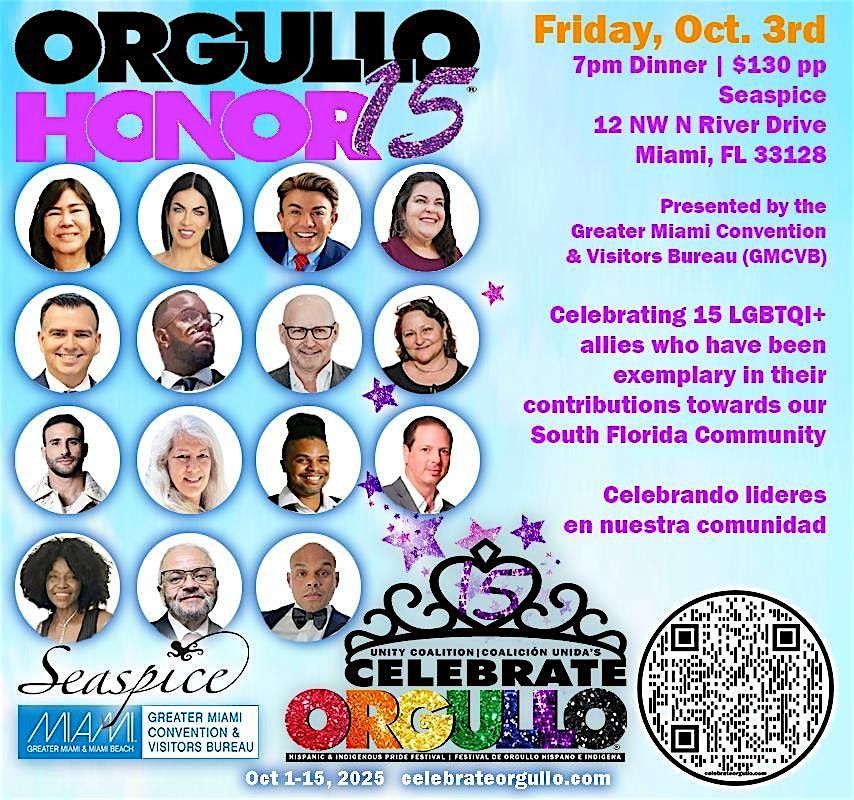HONORS15 Dinner with Unity Coalition|Coalicion Unida & the GMCVB