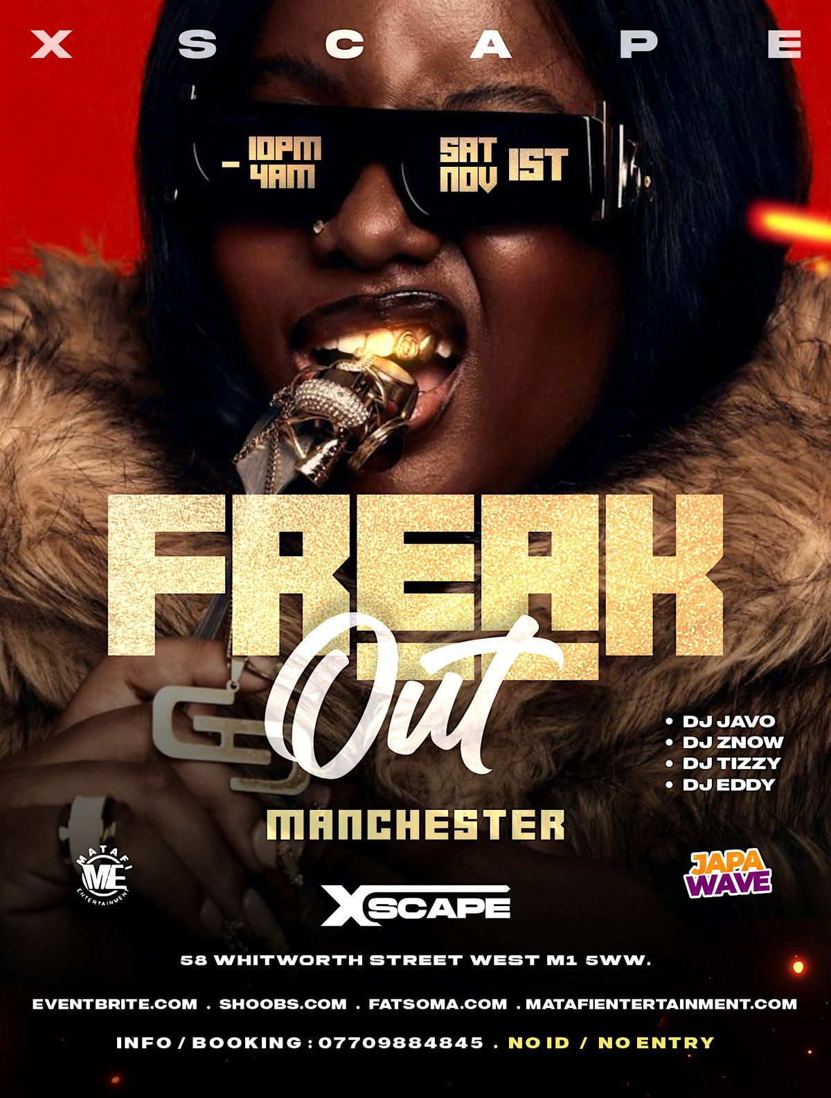 FREAK OUT MANCHESTER \u2013 Afrobeats\/HipHop\/Amapiano\/Dancehall