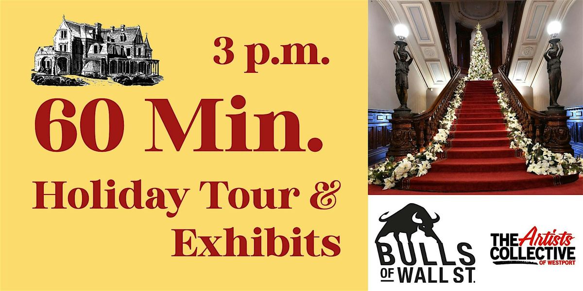 60-min. Holiday Tour: 3\u20134pm (Nov.28, 2025 \u2013 Jan.18, 2026)