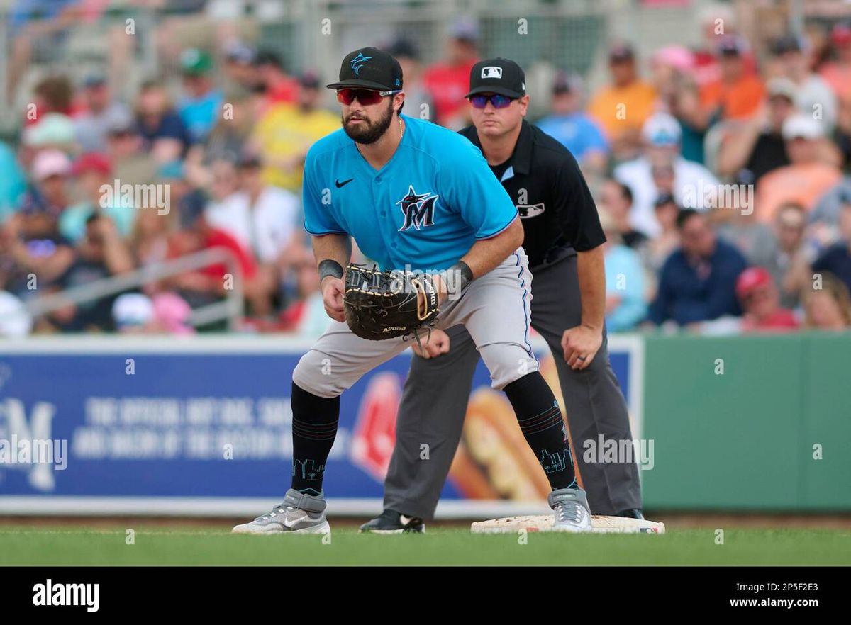 Spring Training - Miami Marlins at Boston Red Sox