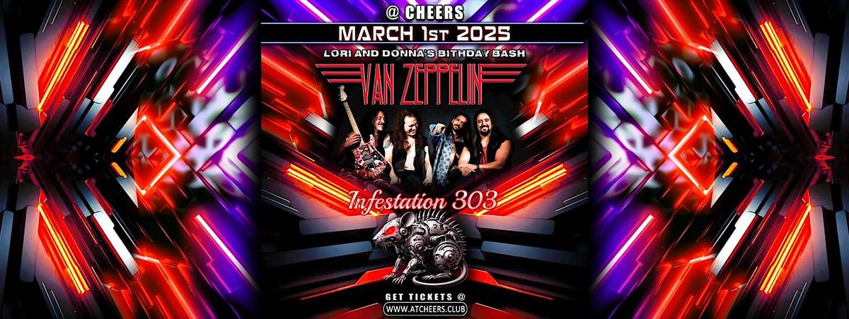 Van Halen \/ Led Zeppelin \/ Ratt \/ Tribute Night @ Cheers