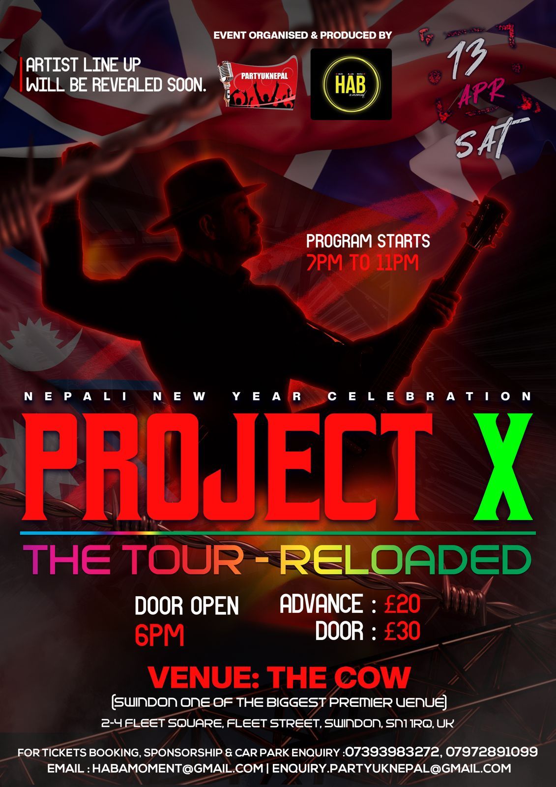 PROJECT X, THE TOUR - RELOADED