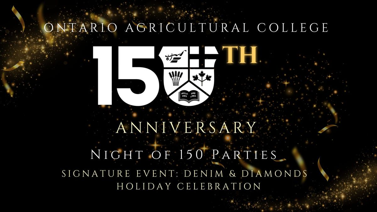 OAC 150 Night of 150 Parties with Signature Event Denim & Diamonds Holiday Celebration